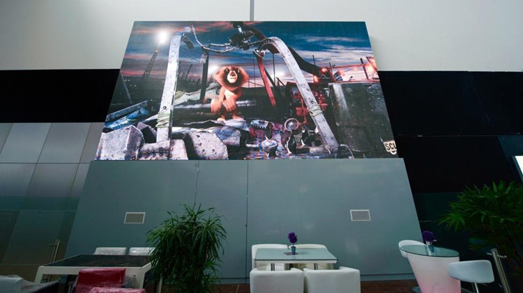 P3 Flexible rental led screen for Costa Rica
