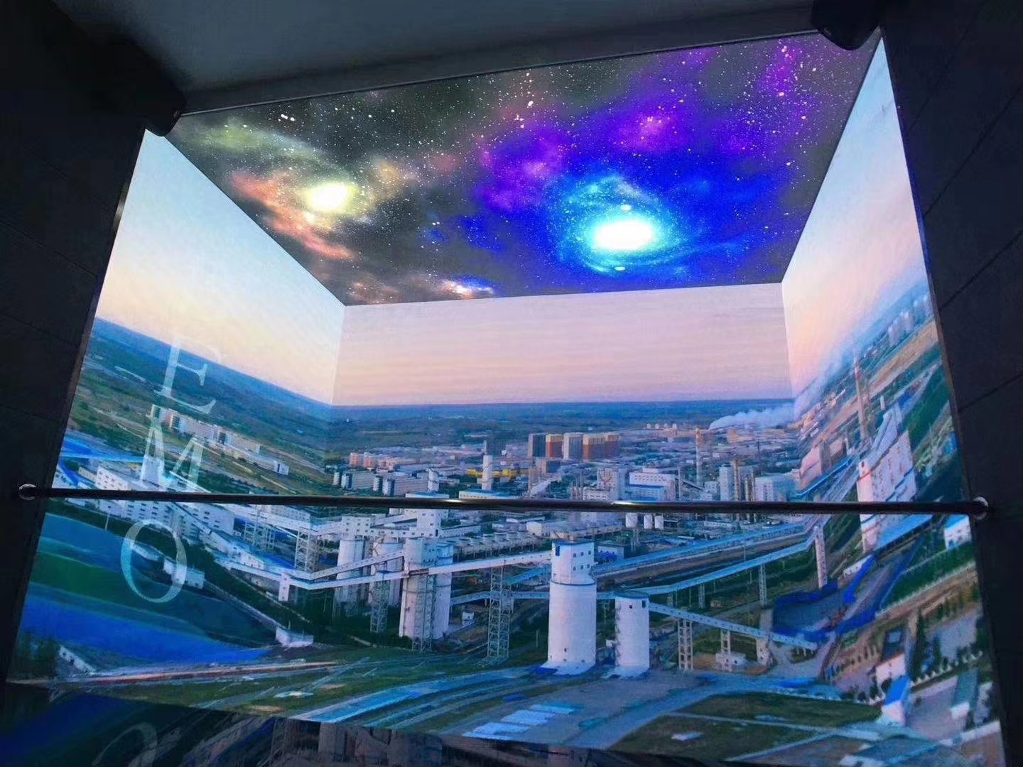 We finished the project of P1.5 indoor led video wall panels with high definition performance