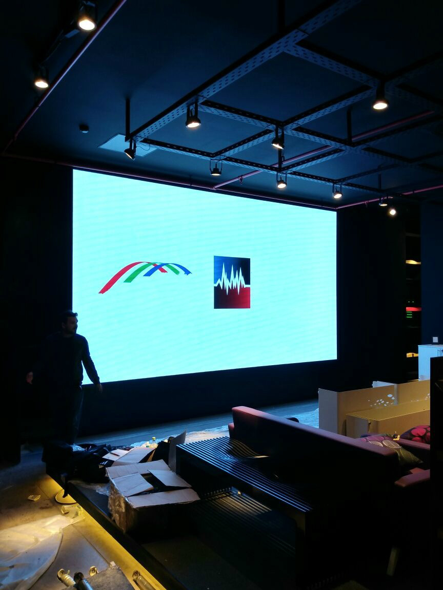 HTL P3 Installed in Nurus Furniture Turkey Ankara Showroom.
