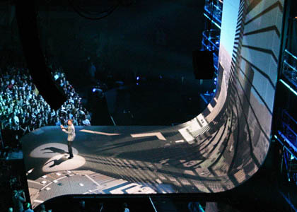 Arc, Curve LED Display Ekran Sistemleri ış Bükey