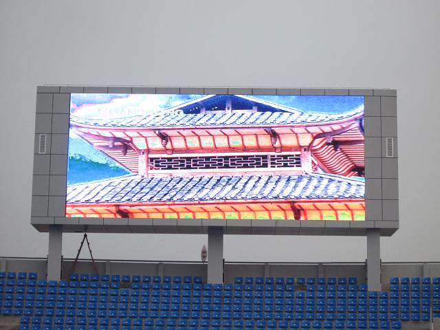 Three Sided Spare truss LED video billboard