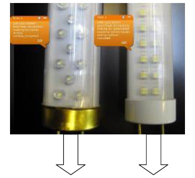 The comparison  Between SMD LED tube and DIP LED for led screens