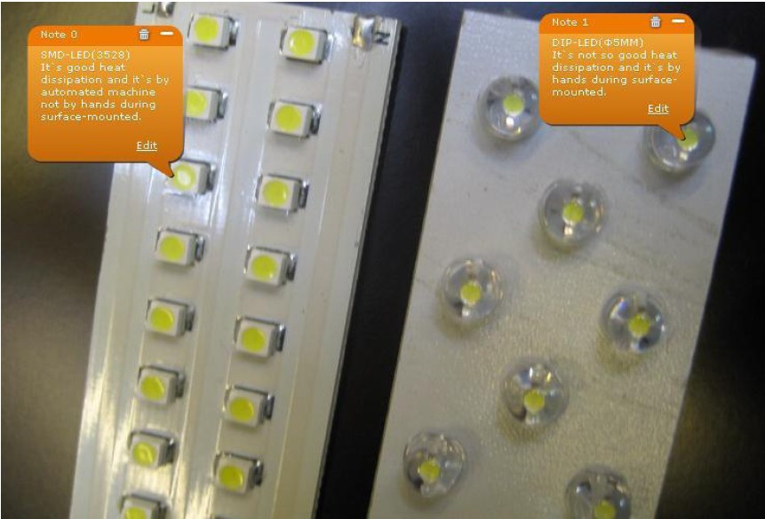The comparison  Between SMD LED tube and DIP LED for led screens
