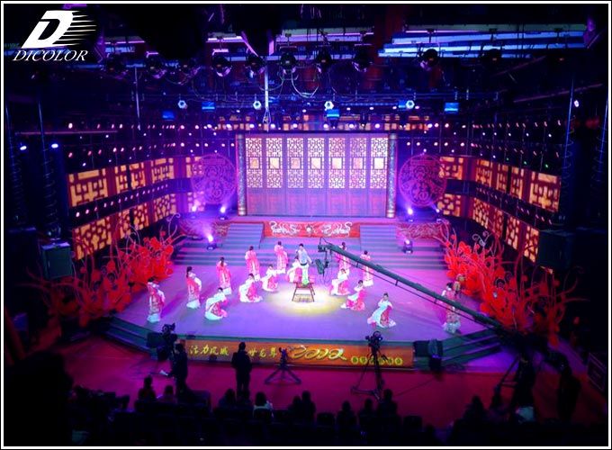 Mesh outdoor rent curtain LED screen
