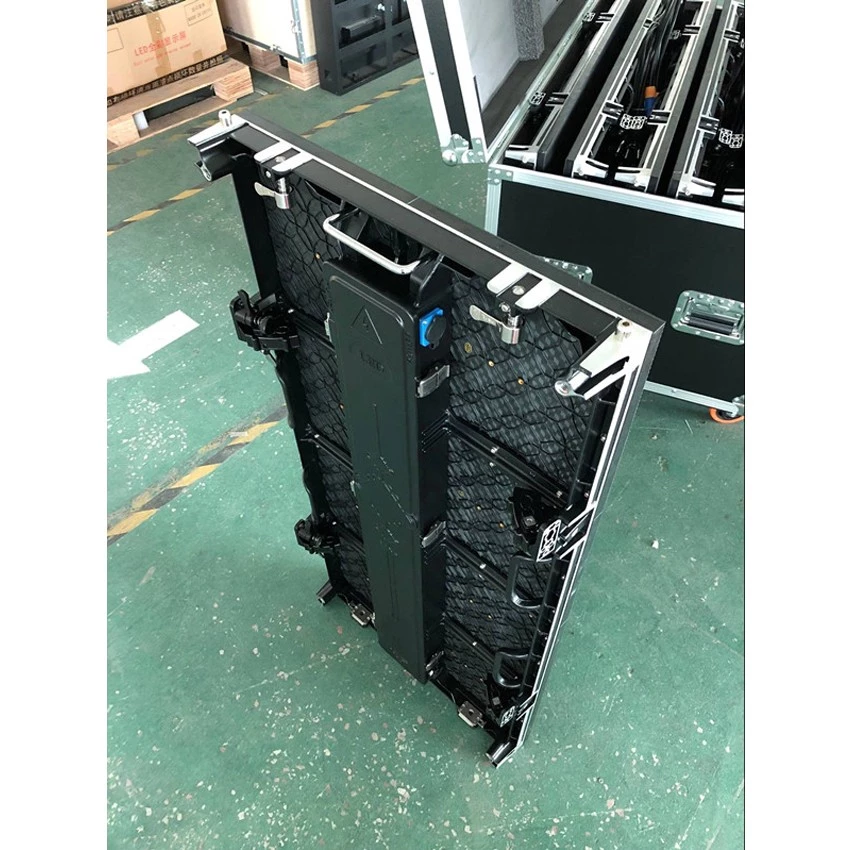 P3.91 SMD 500x1000mm die cast aluminum cabinet rental Indoor led display