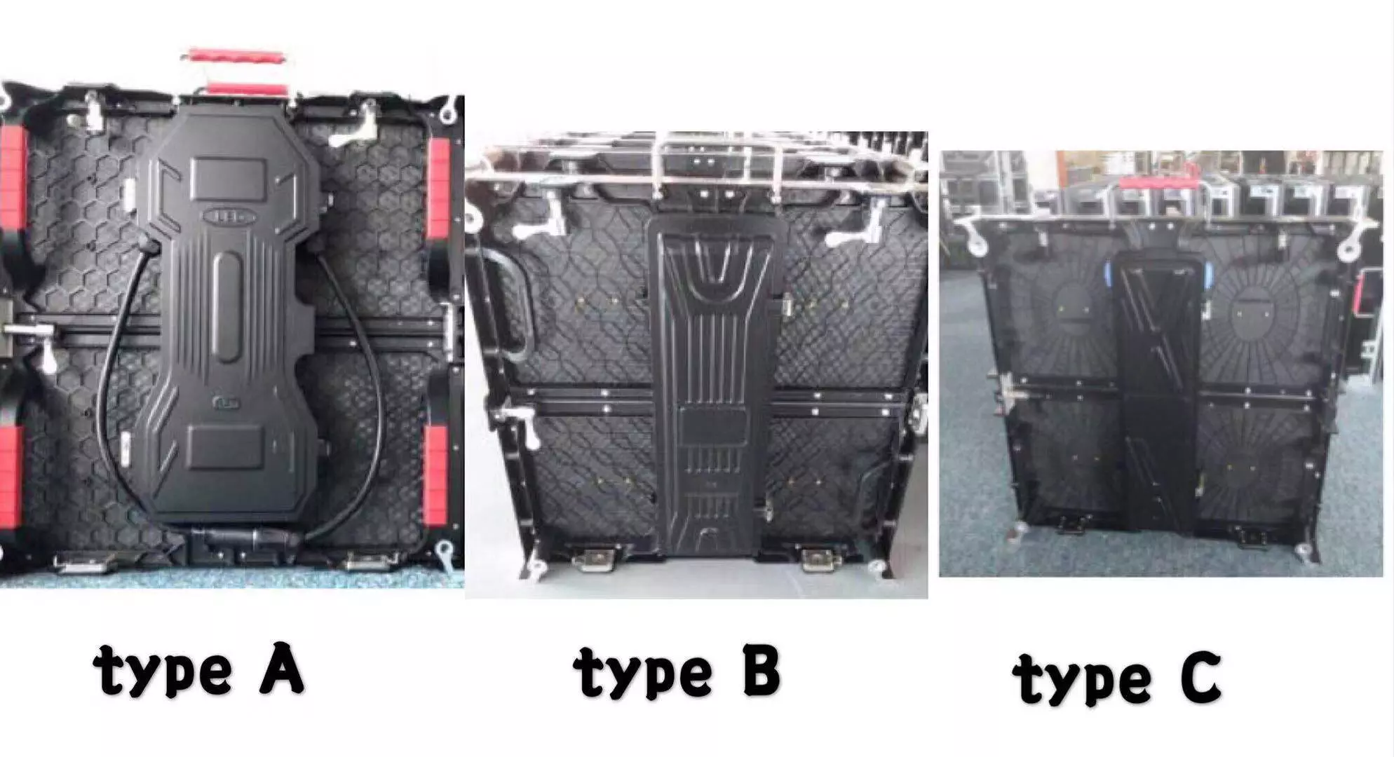 Cheap price indoor full color led display p3.91 easy to move led screen