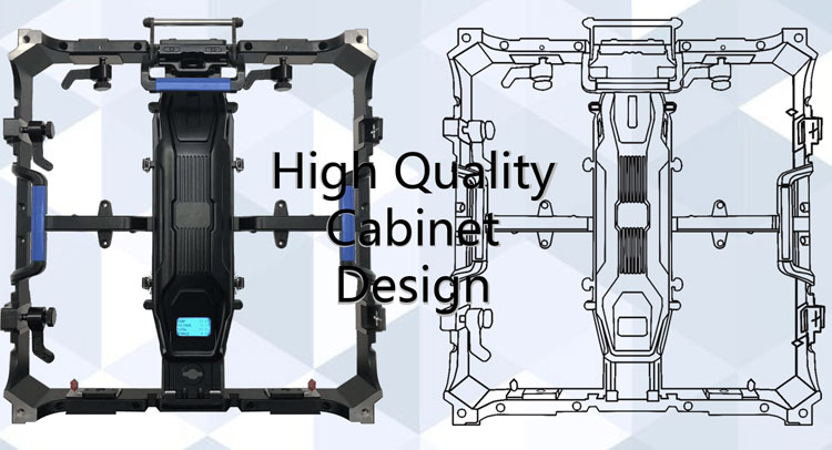 Indoor SMD P3.91 Led Screen 500*500mm Stage Rental led Display Wall