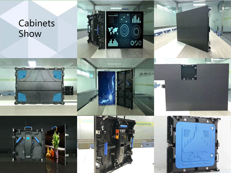 Indoor SMD P3.91 Led Screen 500*500mm Stage Rental led Display Wall