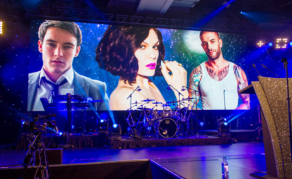 Indoor SMD P3.91 Led Screen 500*500mm Stage Rental led Display Wall