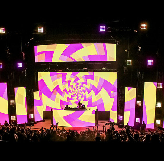 HD full colour p3.91 indoor rental led display with high refresh 3840hz