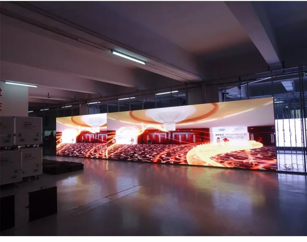Full color indoor P3.91 led panel rental LED display