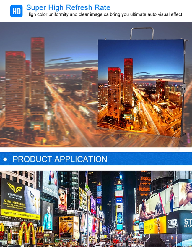 Indoor /Outdoor P2.976 P3.91 P4.81 Led Panel Screen/Led Display