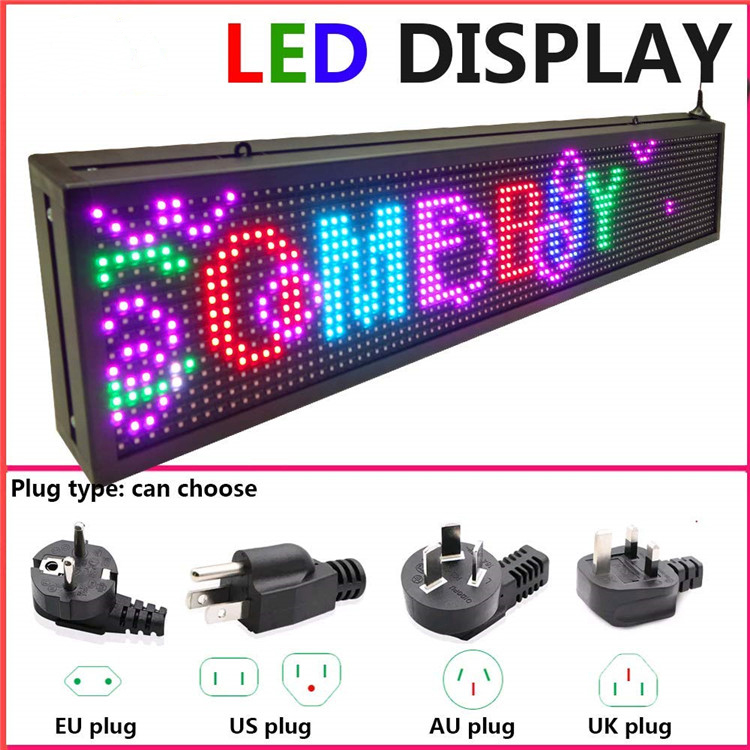 Wifi control P10 Colorful led display sign