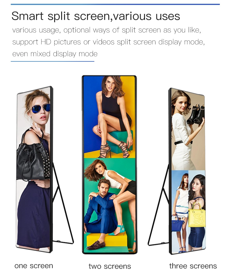 P1.875 Indoor Portable Digital poster LED Display