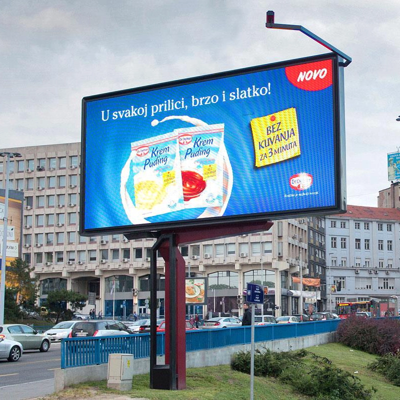 Full color waterproof Big Advertising Billboard P10 outdoor LED Display 10mm LED Screen