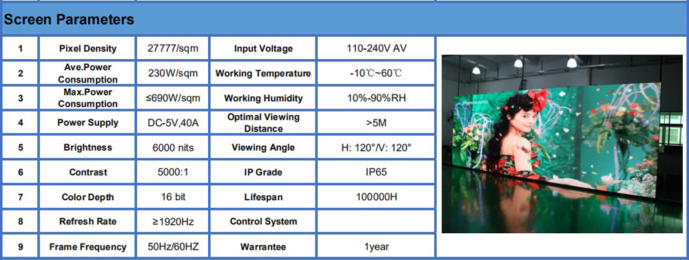 P6 outdoor RGB full color pixels pitch panel SMD dot matrix led display screen