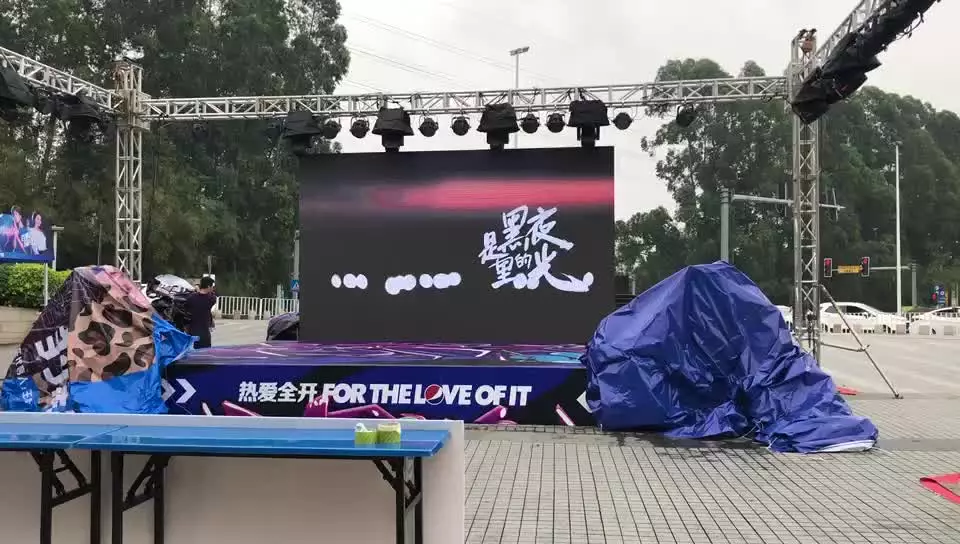 High Resolution Full Color P3.91 Outdoor Rental Stage Die Casting Advertising Rental Led Display
