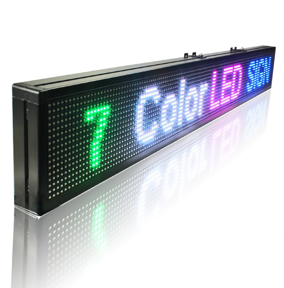 High Brightness p10mm LED display Outdoor/semi outdoor red P1