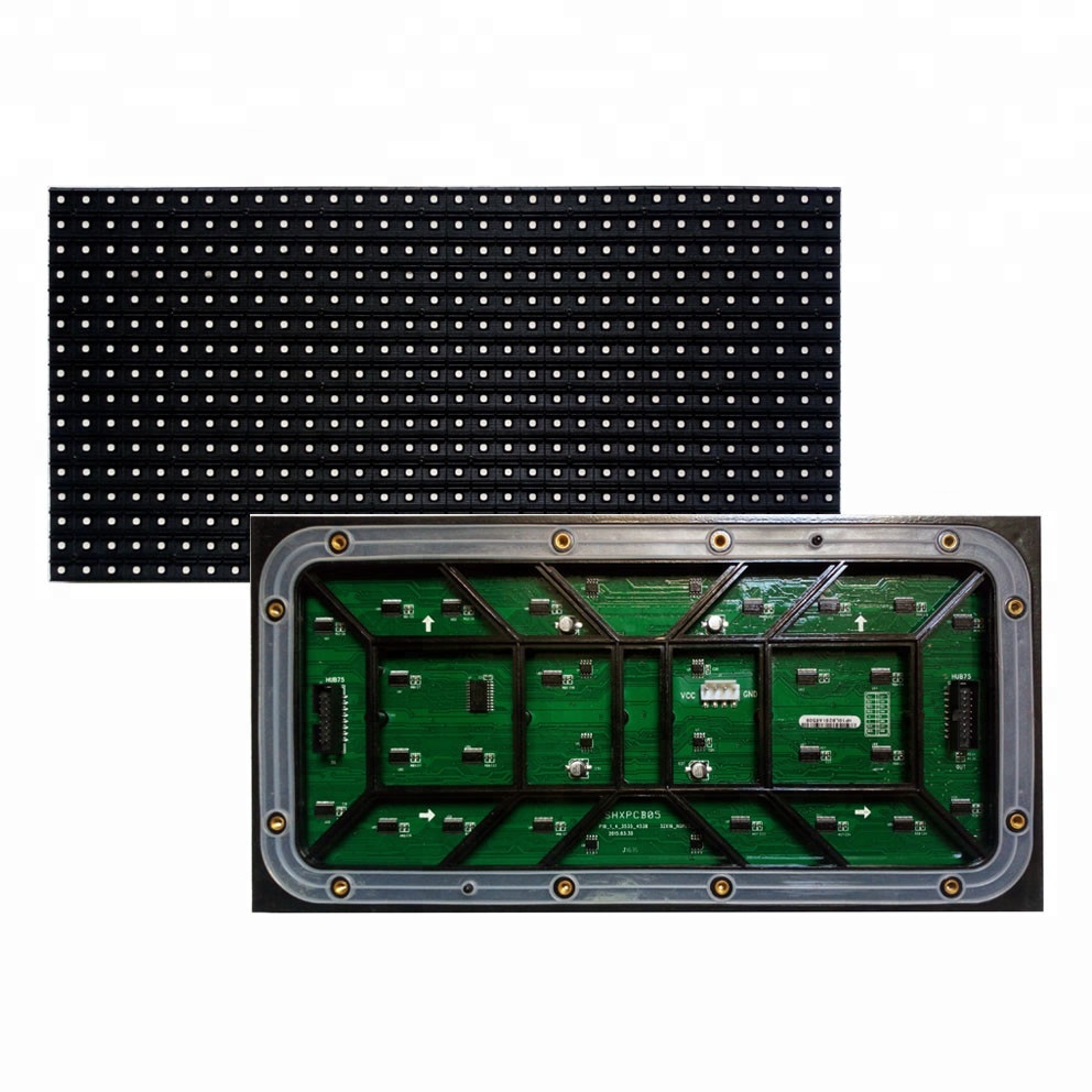 Outdoor full color panel SMD P10 16x32 RGB led matrix module