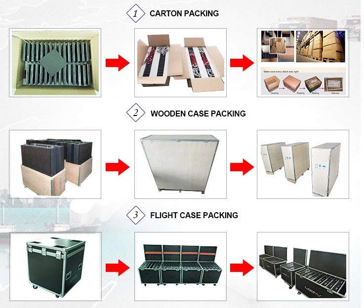 P2.5 indoor full color led display module 64x64 rgb led matrix panel