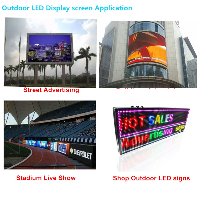 Outdoor 16x32 rgb led matrix panel p8 SMD3535 with high brightness