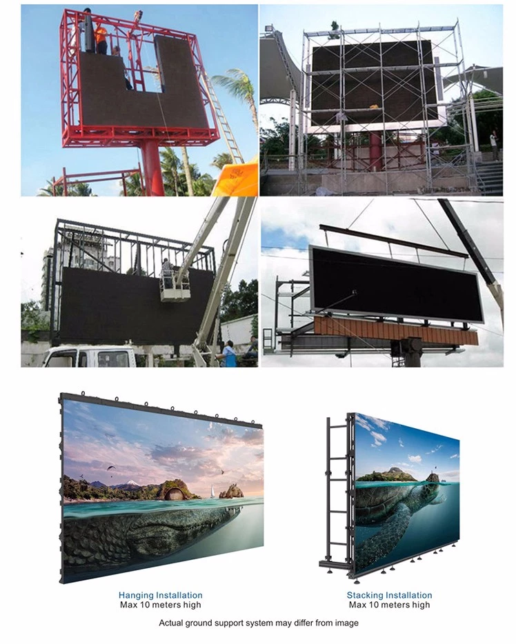 single digit Panel module pop outdoor led large screen p5 p6 p8 p10 video