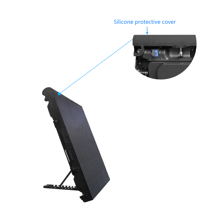 p10 outdoor waterproof led display screen / led outdoor module with soft mask