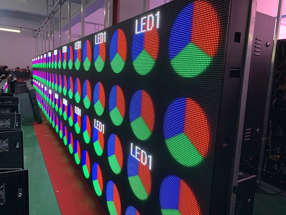 p10 outdoor smd led module fullcolor smd3535 waterproofing rgb led modules 320x160mmm