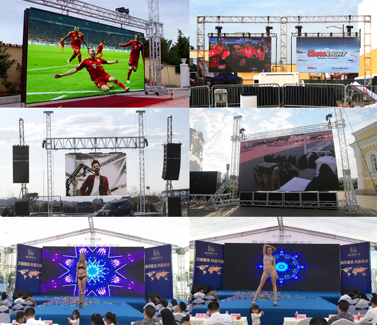 p2.976 led indoor display panel for wedding rental module wall new design