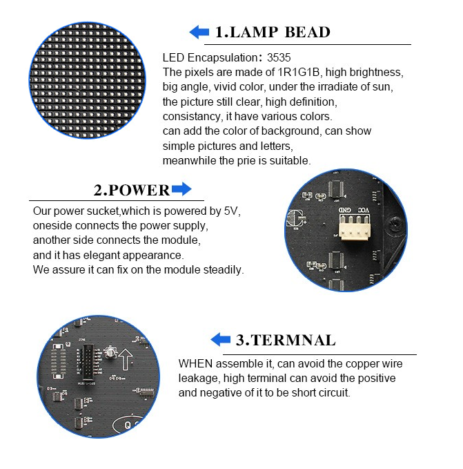 LED module P8 P10 P16 P20 P25 P30 outdoor LED display module