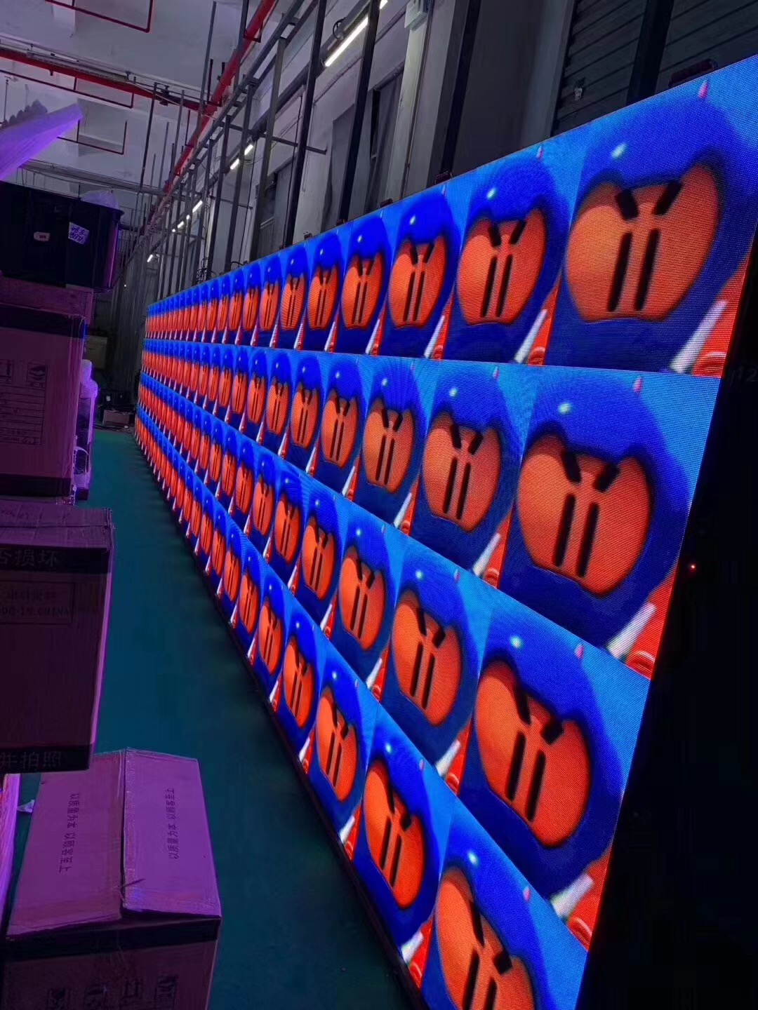 Indoor Led display screen p3.91 500x500mm led screen cabinet led video wall 4k