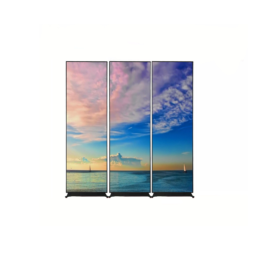 Indoor Portable Digital poster LED Display / led poster / led tv mirror screen