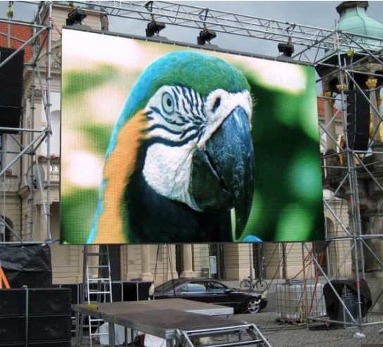 Billboard Cabinet Video Panel P4 Led Display Wall Screen Outdoor