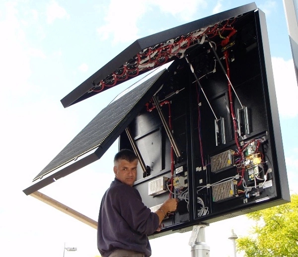 P10 wifi front service led P10 wifi front service led