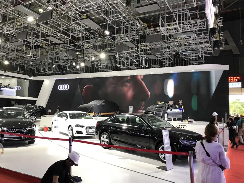 P3.91 mobile video wall