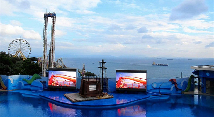 P8 outdoor rental led display