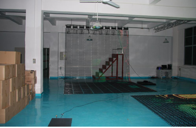P75 soft mesh led curtain