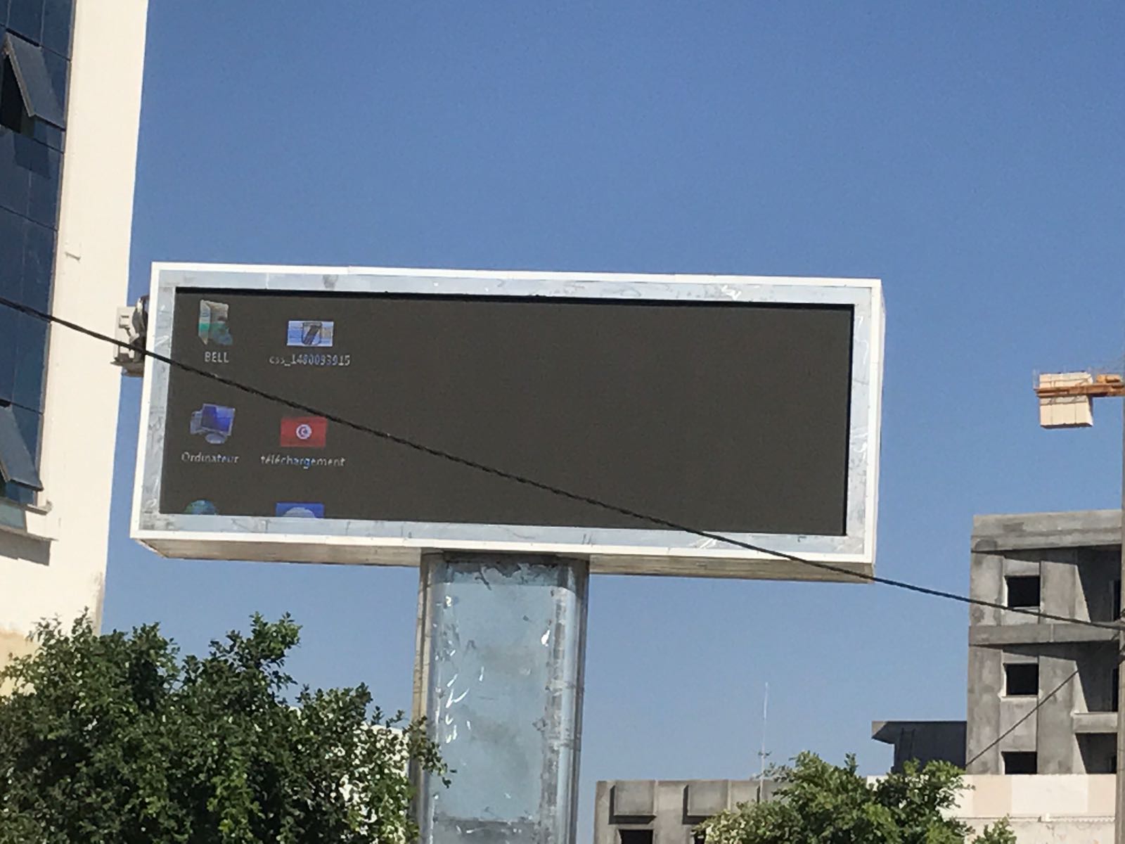 P10 Nationalstar SMD LED Display Project in Tunisia is completed.