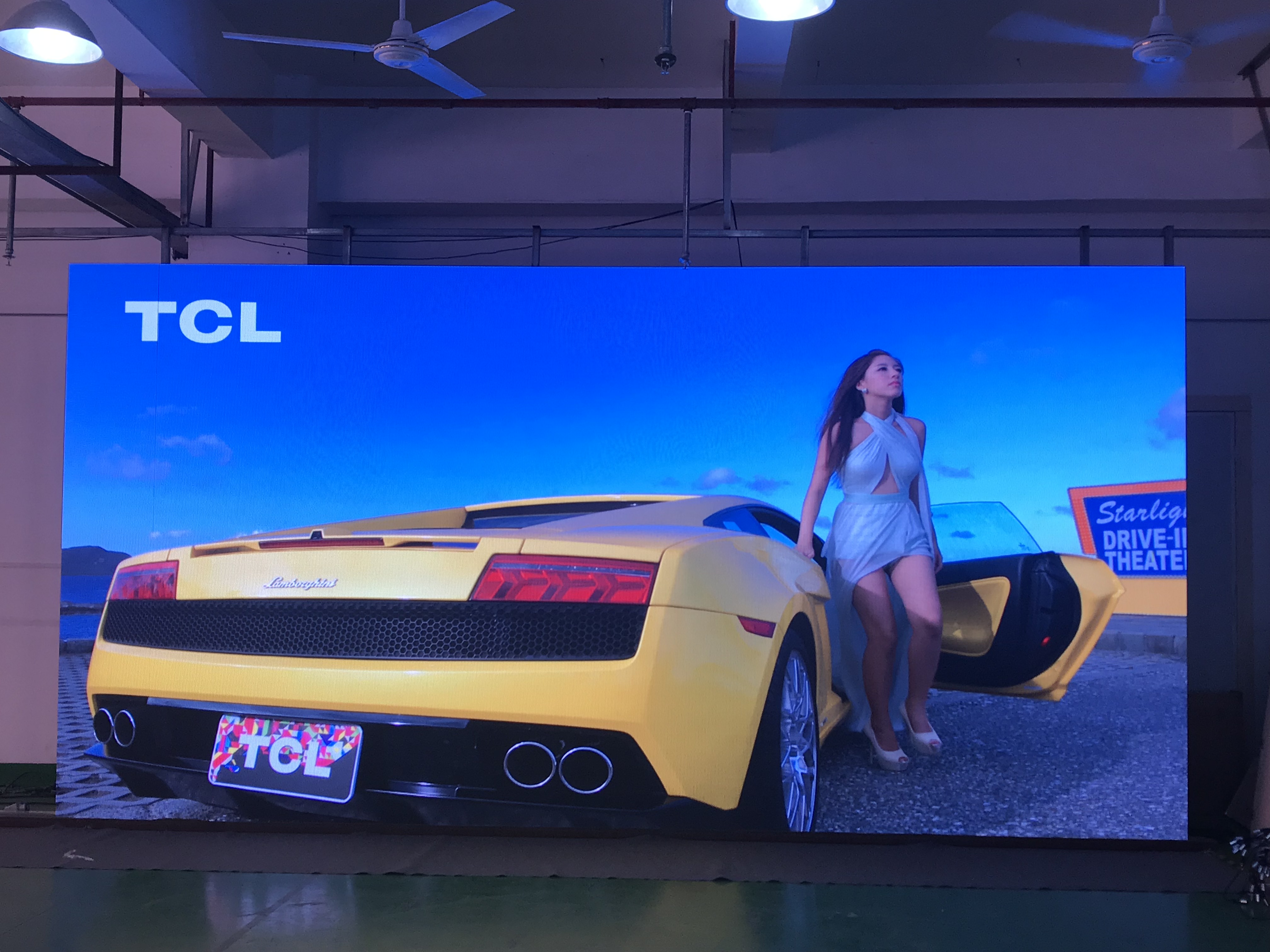 P0.9 P1.25 COB GOB LED display wall for advertising