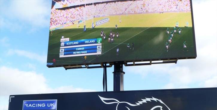 Stadium sports LED display features-led outdoor display big sport hd tv led screen board