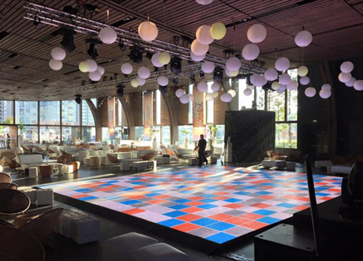 P6.25 interactive dancing floor