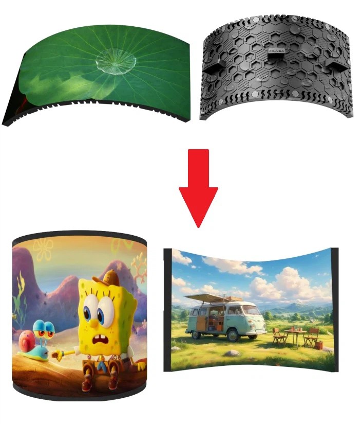 P2.5 outdoor led flexible mododle for video walls