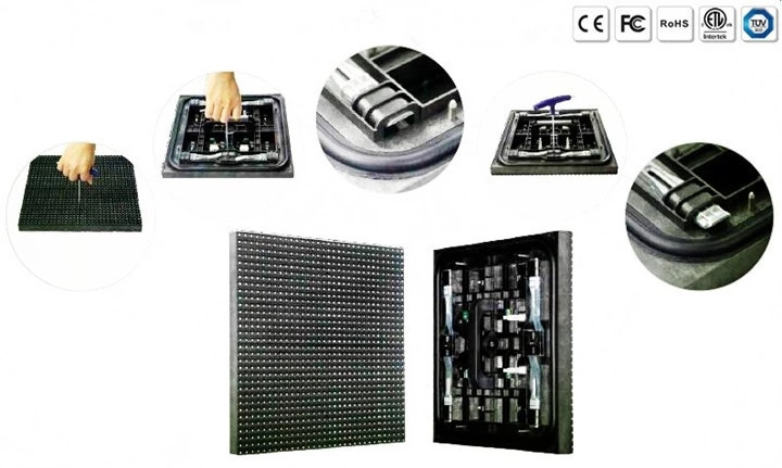 P10 front service led wall P10 front service led wall