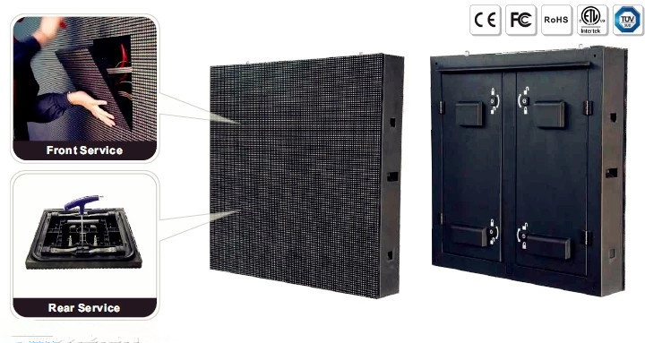 P10 front service led wall P10 front service led wall