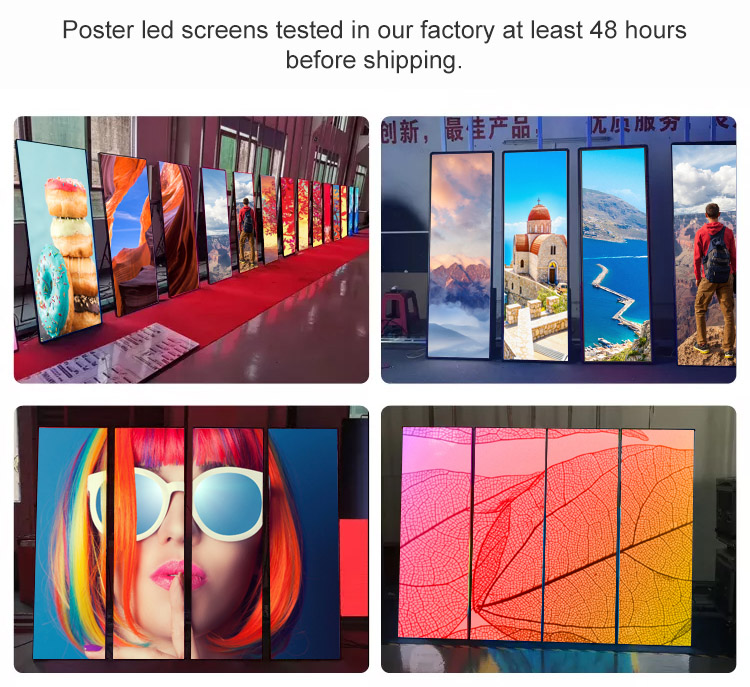 P2.5 Digital LED Advertising LED Poster Display Screen