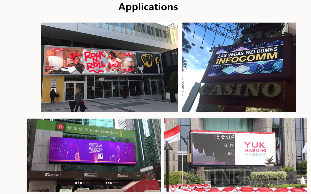 P6.67 Outdoor Led Screen Led Front Maintenance led displays
