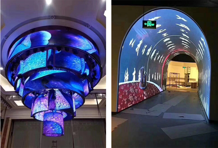 P2 flexible led module