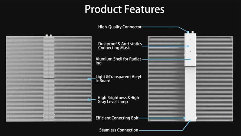 P7.8 window shop led display