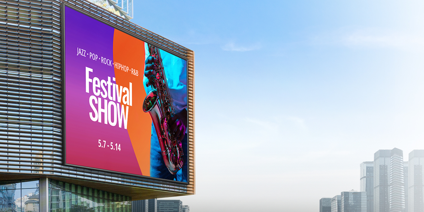 How much is the outdoor large led screen wall per sqm