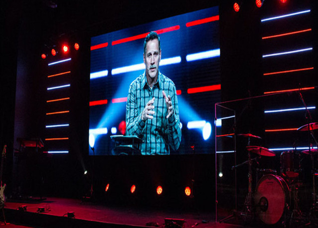 P1.25 4k HD led wall with high definition video